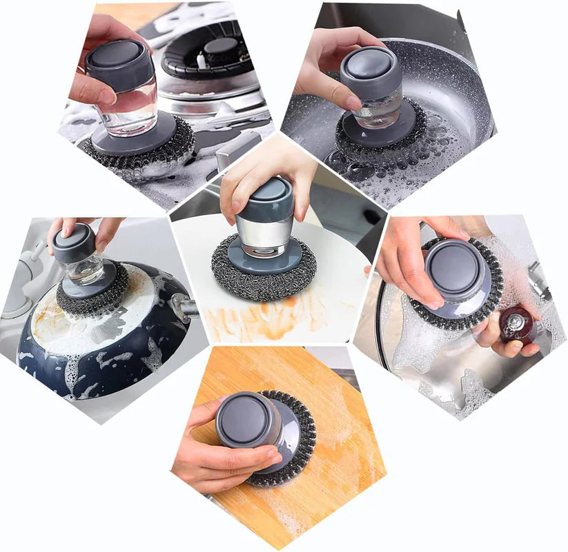 Soap Dispensing Dish Brush