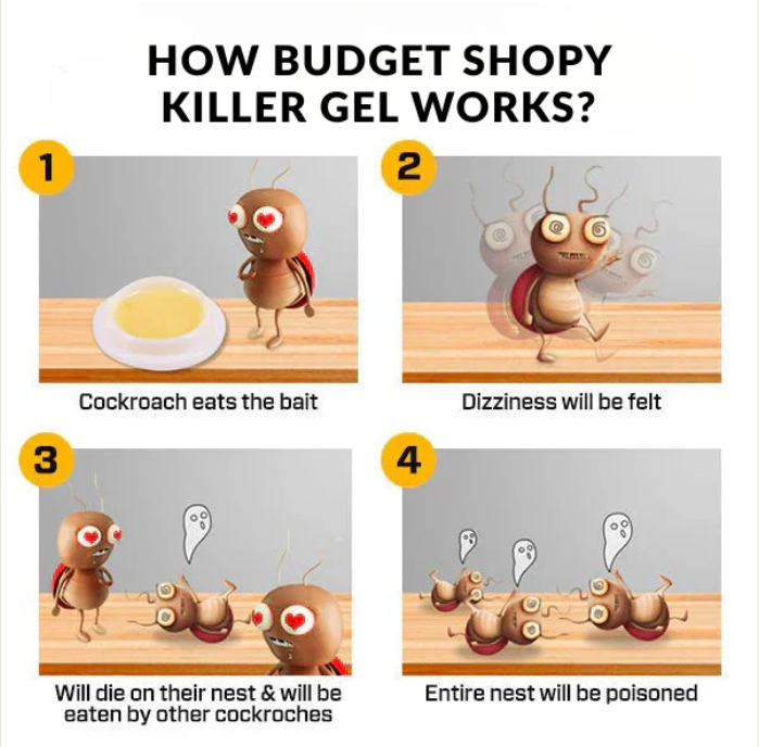 Cockroach Killer Gel | š„FLAT 50% OFF SAVINGš„