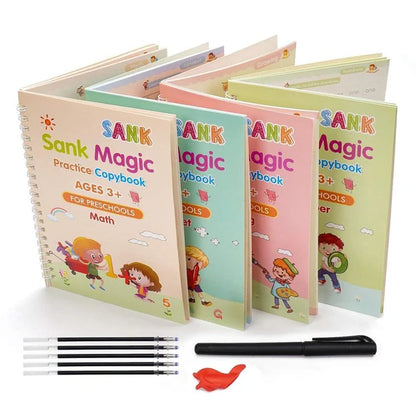 Magic Book™(4 BOOKS,1 PEN,1 GRIP,10 REFILL)