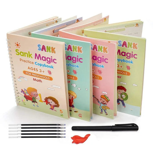 Magic Book™(4 BOOKS,1 PEN,1 GRIP,10 REFILL)