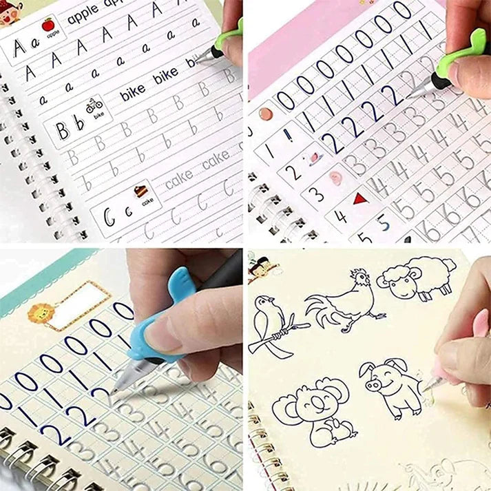Magic Book™(4 BOOKS,1 PEN,1 GRIP,10 REFILL)