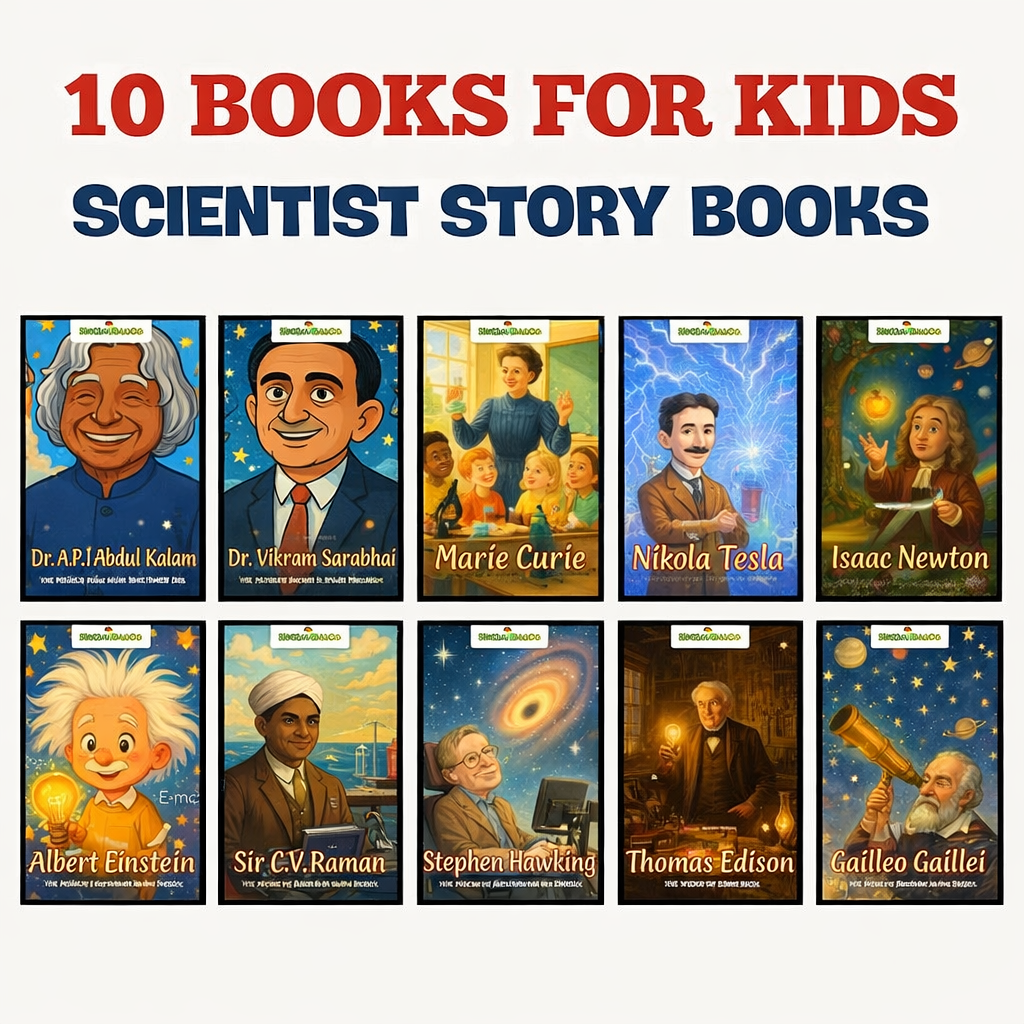 Scientist Story Books- Pack of 10 Books